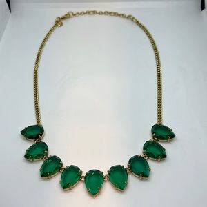 JCrew Emerald Green Necklace